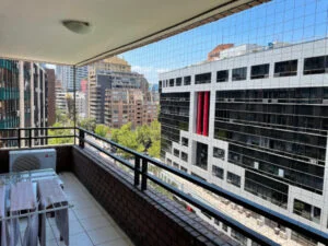 Malla seguridad balcón
