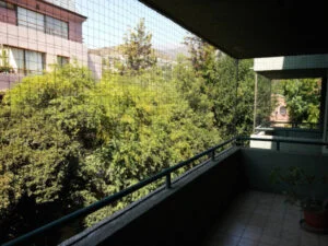 Malla seguridad terraza