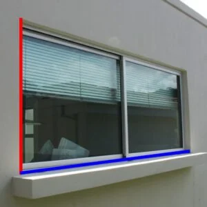Ventana normal mallas de seguridad
